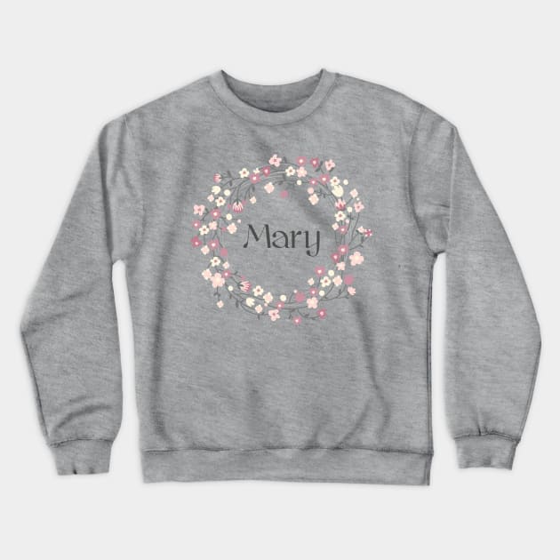 Mary Crewneck Sweatshirt by holdmylove